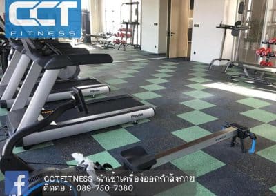 พื้นยางปูฟิตเนส EDPM 7